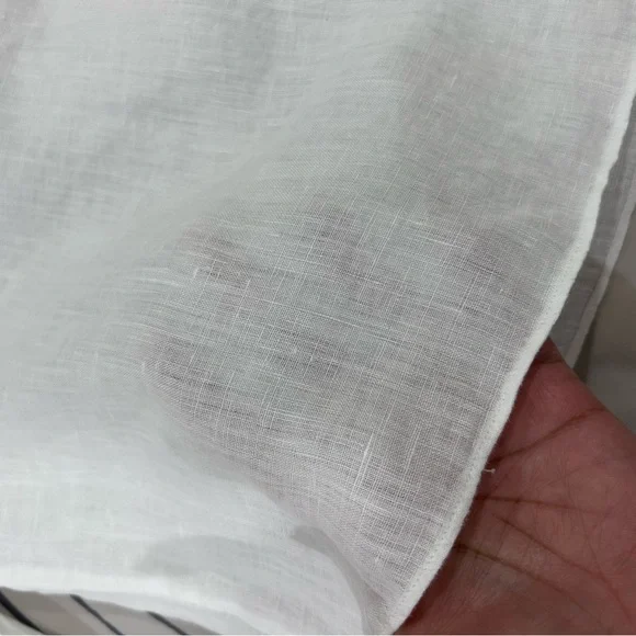 💰PRICE ⬇️
ZARA WOMAN • White linen Large Sleeve Blouse • sz Large - Picture 4 of 11